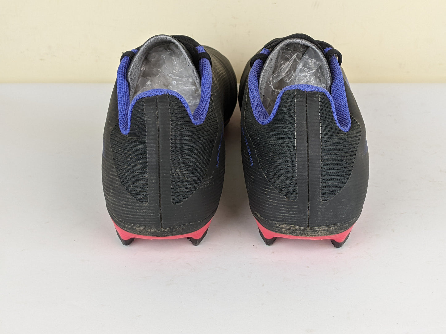 adidas X Speedflow .4 FG Edge of Darkness - Core Black/Sonic Ink/Solar Yellow