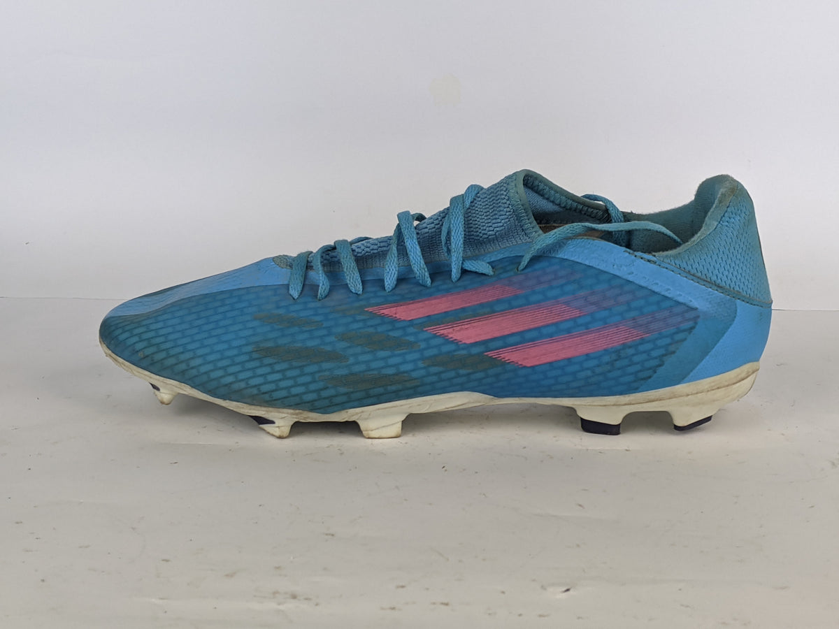 adidas X Speedflow .3 FG Sapphire Edge - Sky Rush/Shock Pink/Footwear White