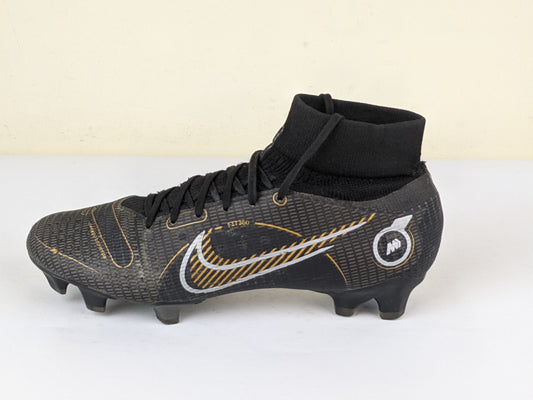 Nike Mercurial Superfly 8 Pro FG Shadow - Black/Metallic Gold/Metallic Silver