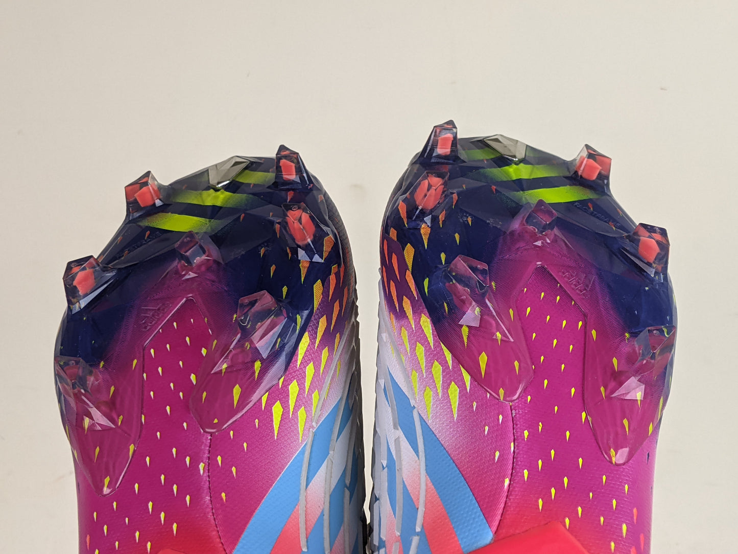 adidas Predator Edge .1 FG Al Rihla - Footwear White/Solar Yellow/Power Blue (Brand New)