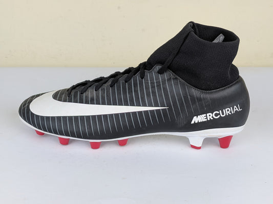 Nike Mercurial Victory VI DF AG-PRO Pitch Dark - Black/White/University Red