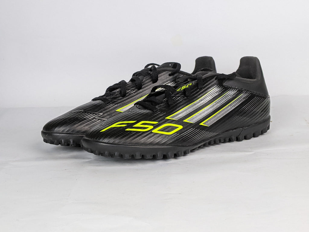 adidas F50 Club TF Electric Stealth - Core Black/Iron Metal/Lucid Lemon