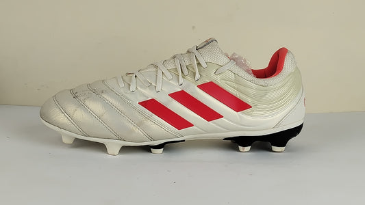 adidas Copa 19.3 FG/AG Initiator - Off White/Solar Red/Core Black