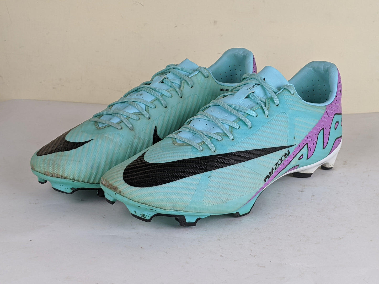 Nike Air Zoom Mercurial Vapor 15 Academy MG Peak Ready - Hyper Turquoise/Fuchsia Dream/Black/White