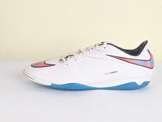 Nike Hypervenom Phelon IC White/Blue Lagoon/Total Crimson/Black
