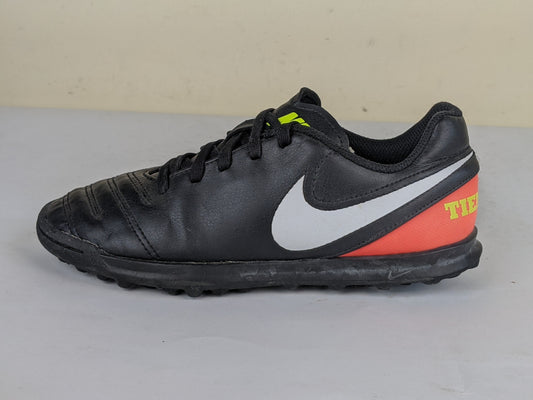 Nike Jr TiempoX III TF 'Black/Orange Kids