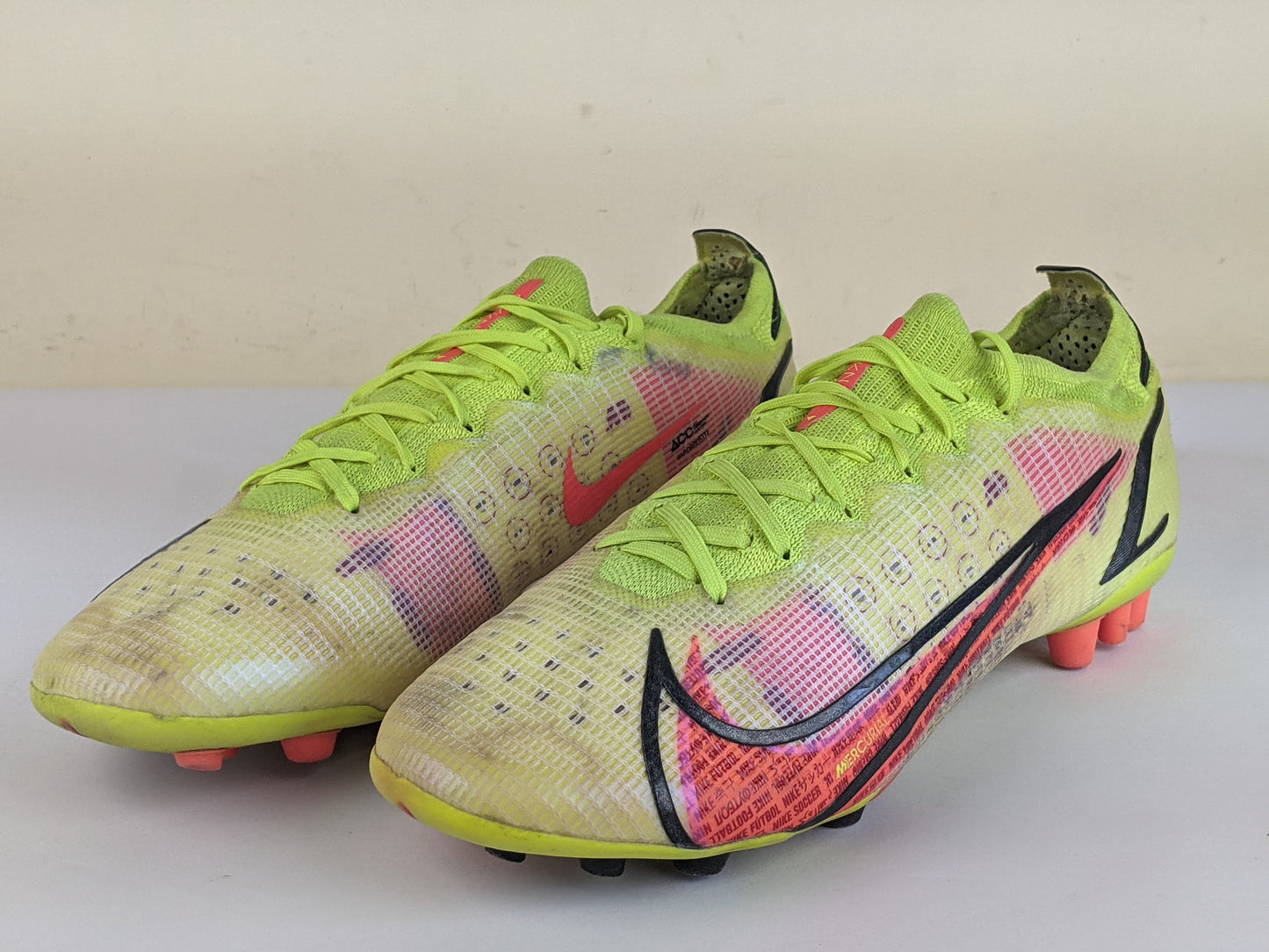 Nike Mercurial Vapor 14 Elite AG-PRO Motivation - Volt/Bright Crimson/Black