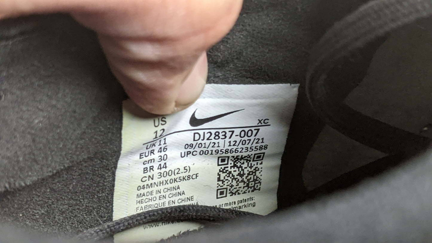 Nike Mercurial Vapor 14 Elite FG Shadow 'Black' (Slightly Damaged)