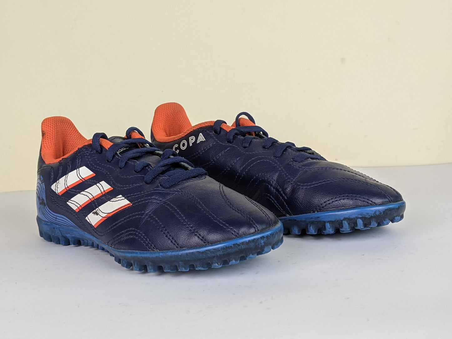 adidas Copa Sense .4 TF Sapphire Edge - navy blue/Footwear White/Blue Rush Kids