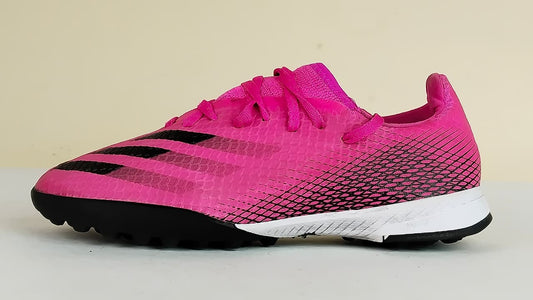 adidas X Ghosted .3 TF Superspectral - Shock Pink/Core Black/Screaming Orange Kids