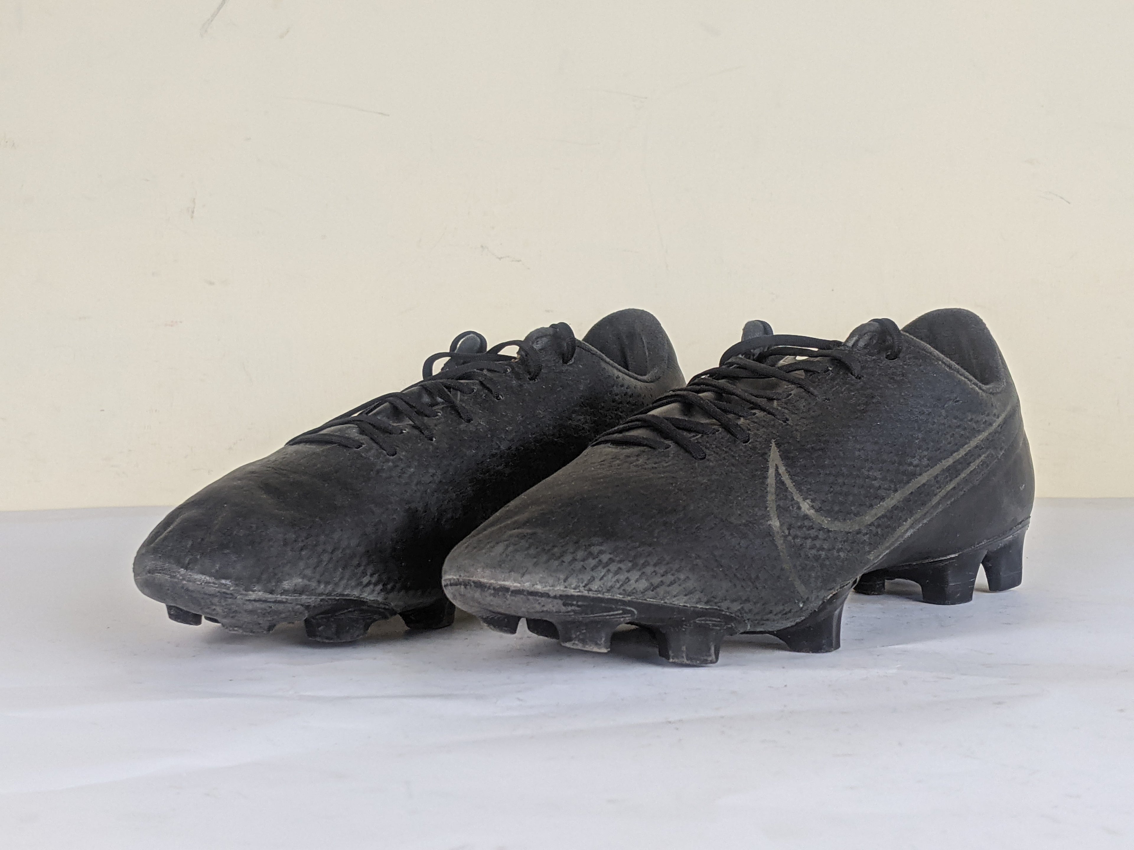 Nike Mercurial Vapor 13 Elite Leather Tech Craft FG - Black
