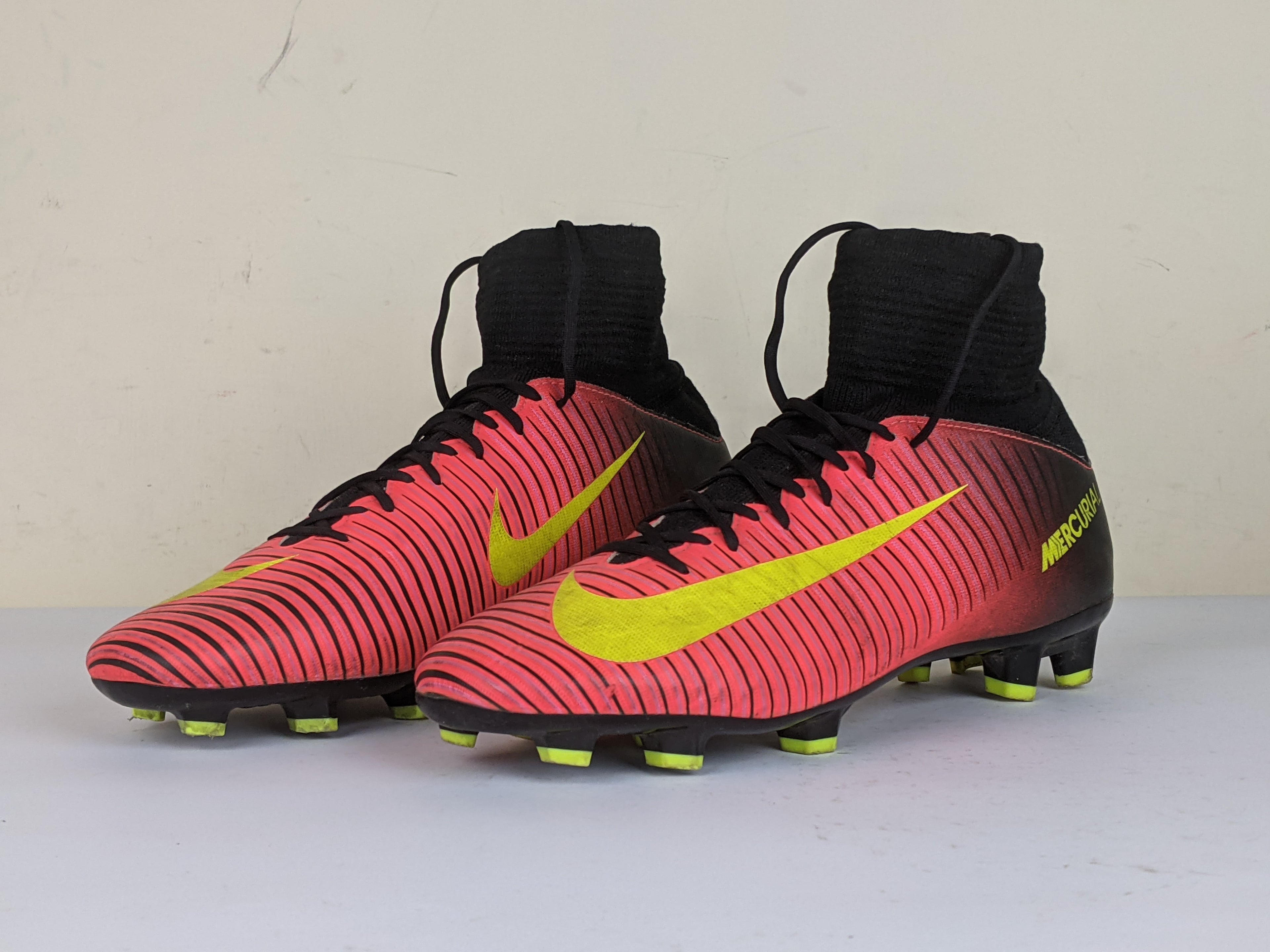 Nike Mercurial Superfly V FG Total Crimson/Volt/Black Kids