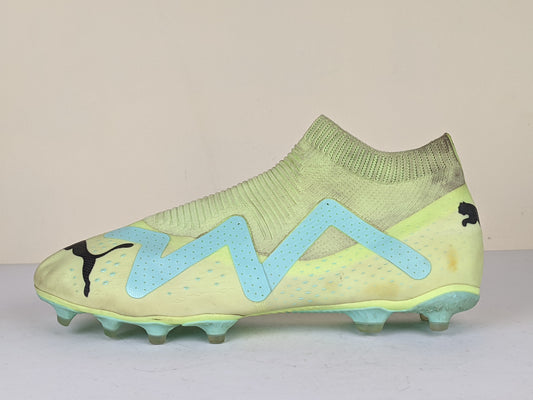 PUMA Future Match + Laceless FG/AG Pursuit - Fast Yellow/PUMA Black/Electric Peppermint