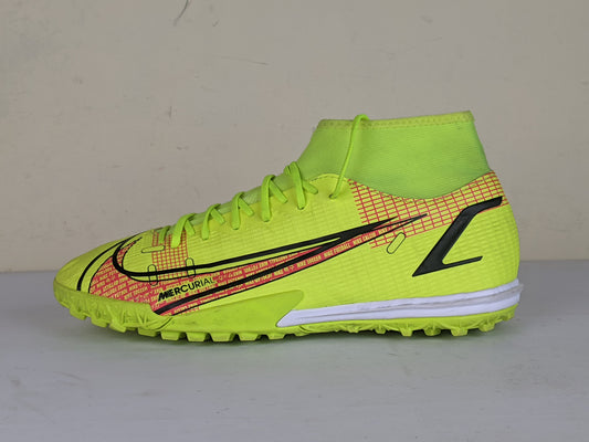Nike Mercurial Superfly 8 Academy TF Motivation - Volt/Black/Bright Crimson
