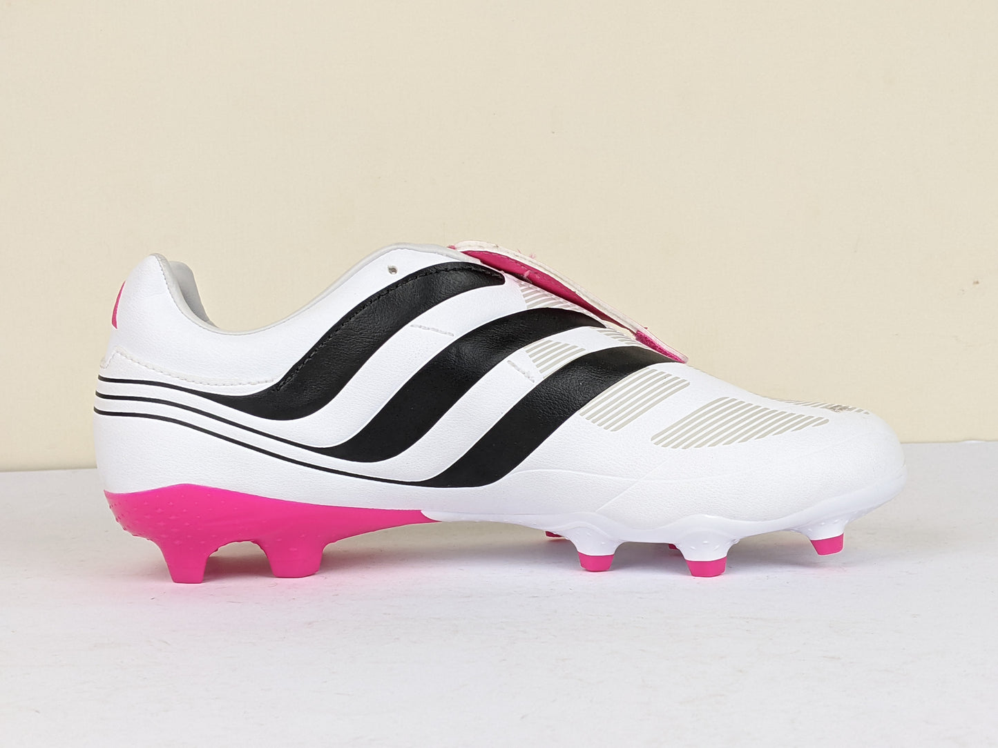 adidas Predator Precision .3 FG Archive - Footwear White/Core Black/Shock Pink LIMITED EDITION (Brand New)