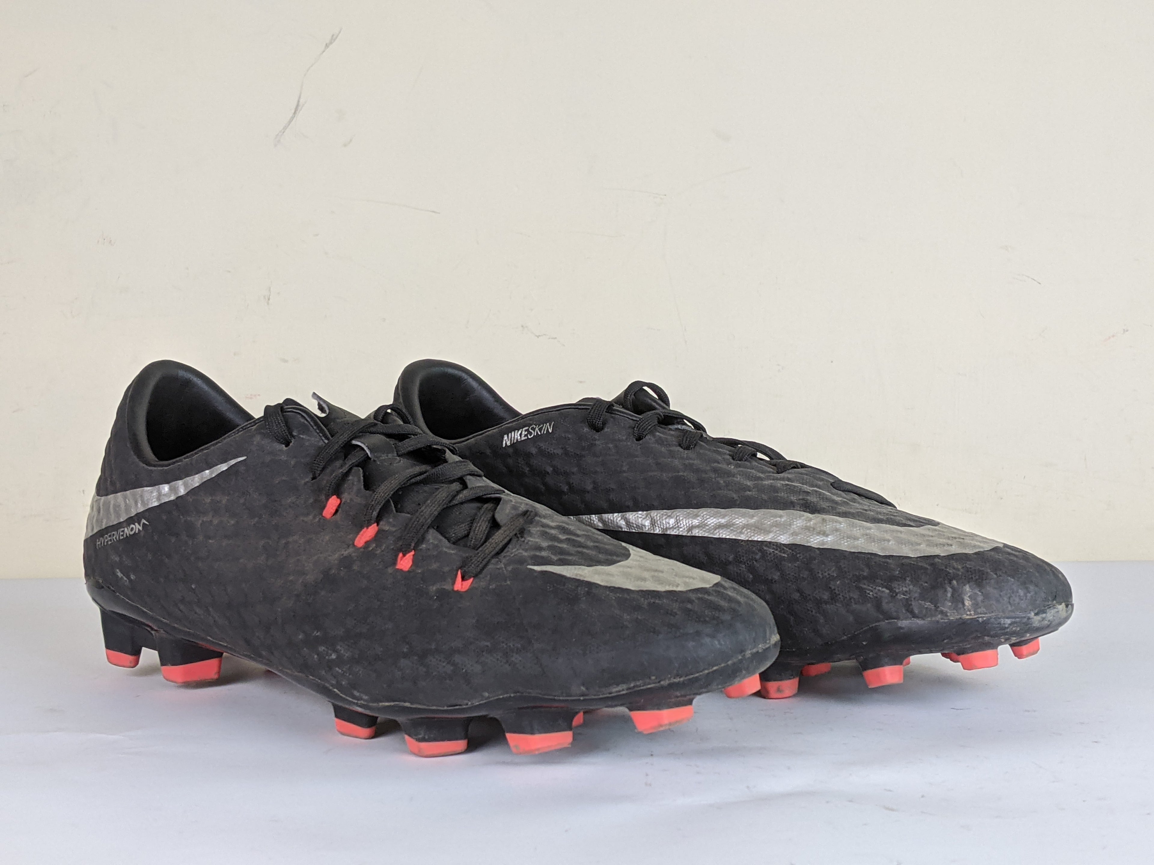 Nike Hypervenom Phelon 3 FG 'Black/Silver
