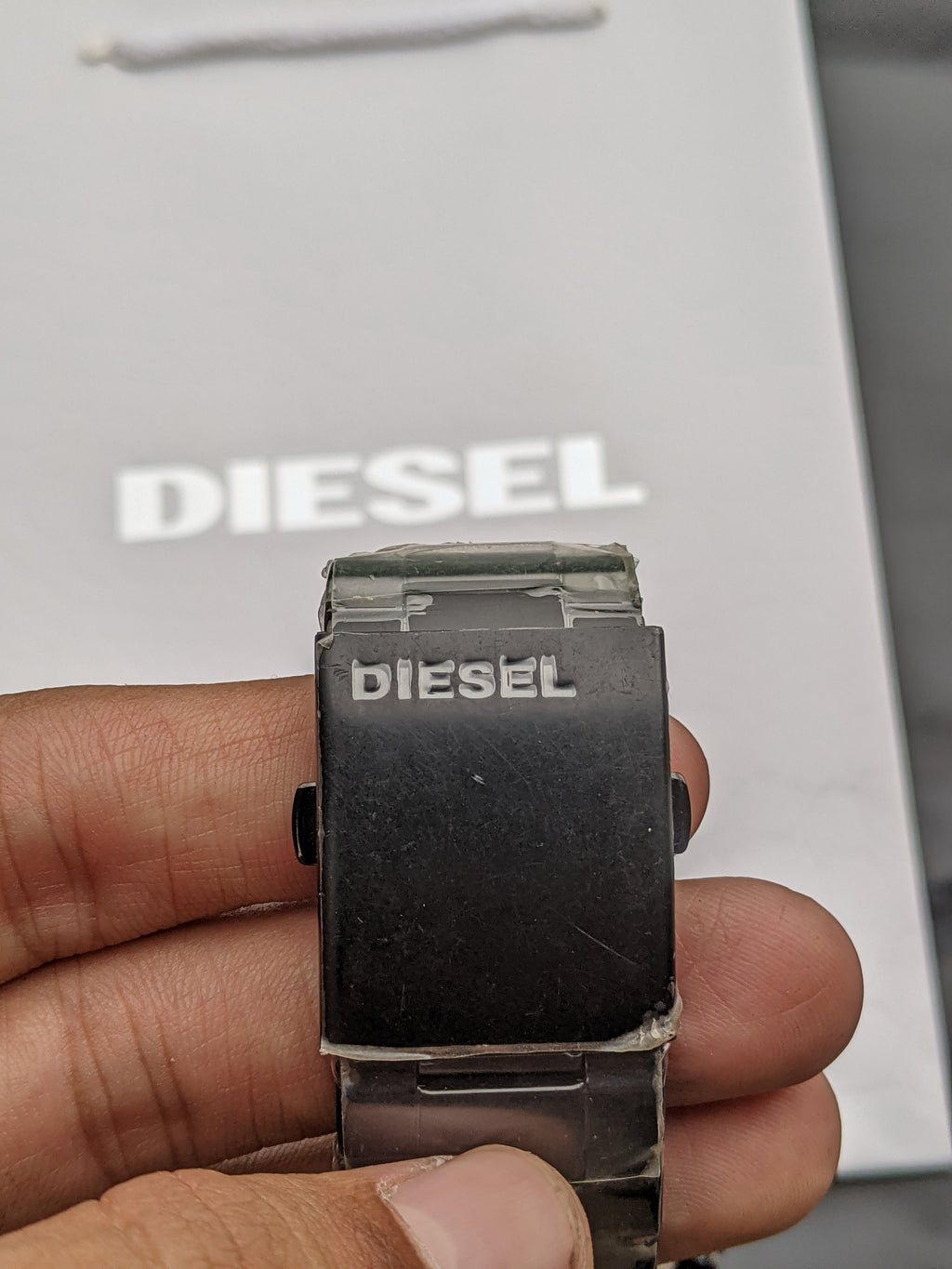 Diesel Chief Chronograph Black Dial Stainless Steel Men's Watch DZ4309