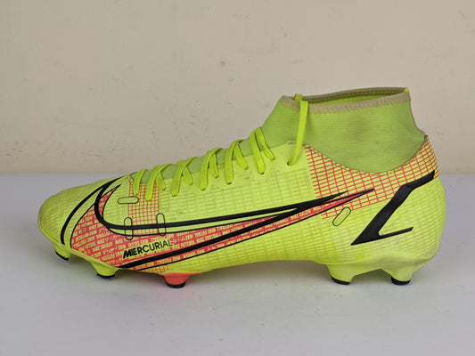 Nike Mercurial Superfly 8 Academy MG Motivation - Volt/Black/Bright Crimson