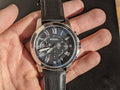 Fossil Grant Chronograph Black Leather Men's Watch FS4812