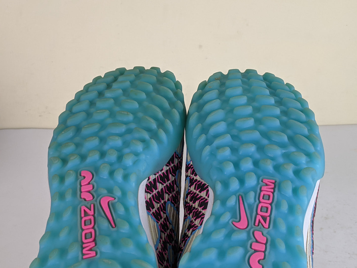 Nike Air Zoom Mercurial Vapor 15 Pro TF Blast - White/Baltic Blue/Pink Blast