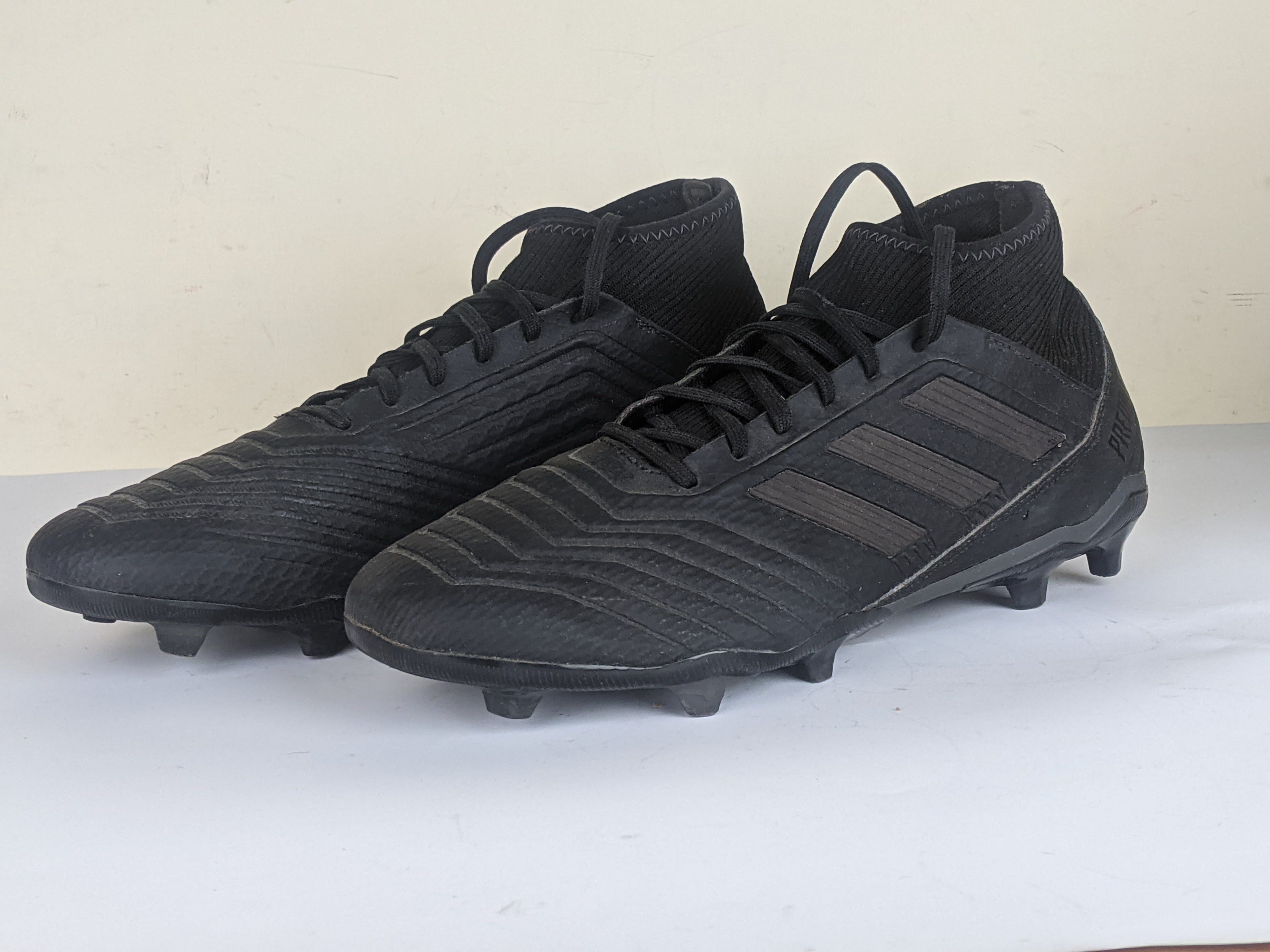 adidas Predator 18.3 FG/AG Nite Crawler - Core Black/Utility Black