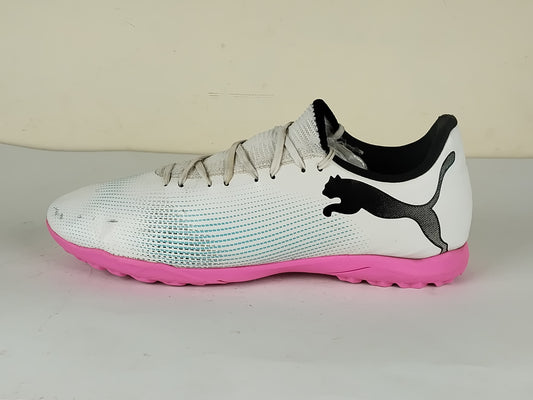 PUMA Future 7 Play TT Phenomenal - PUMA White/PUMA Black/Poison Pink