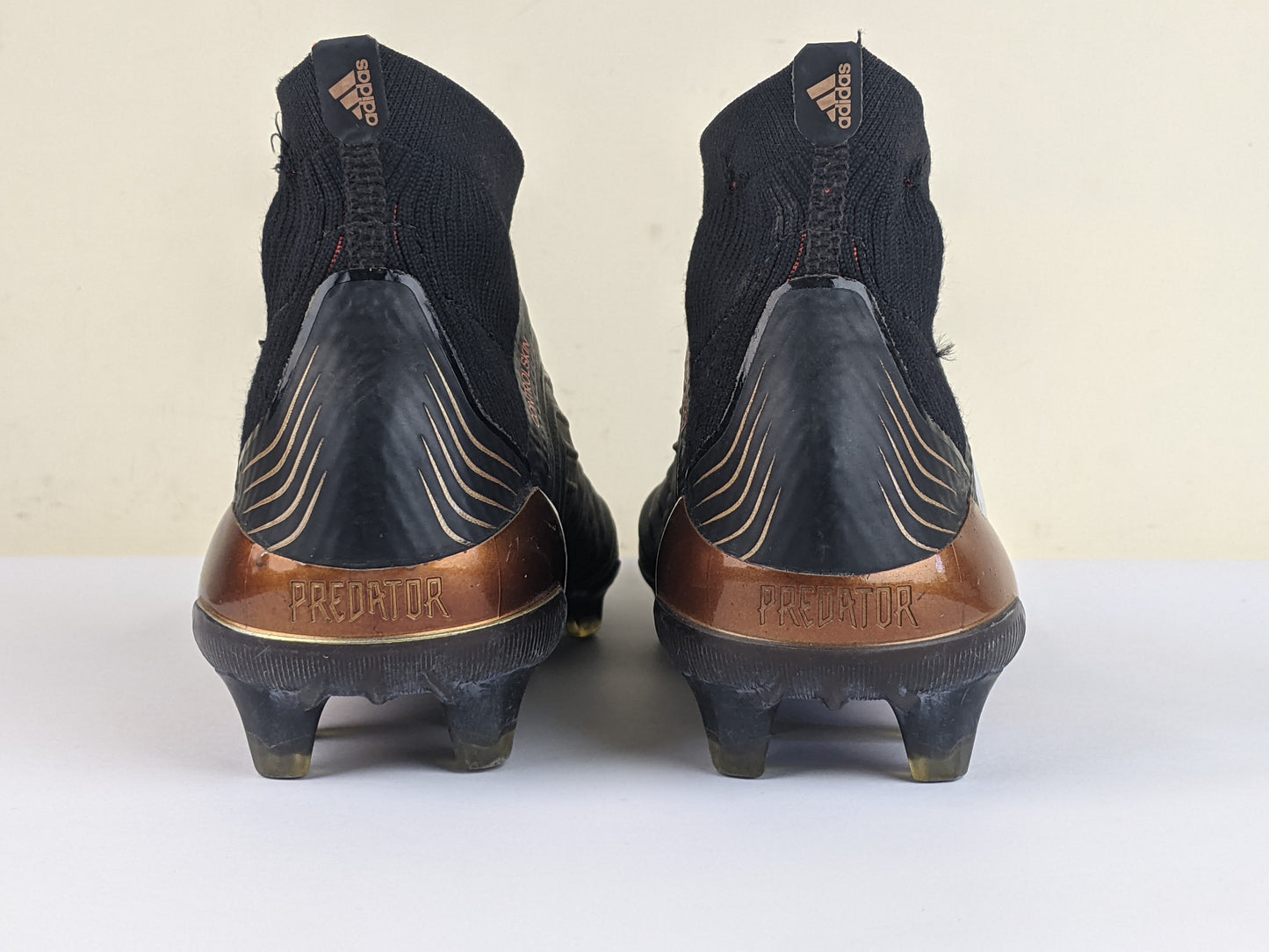 adidas Predator 18+ FG/AG Skystalker - Core Black/Footwear White/Metallic Gold