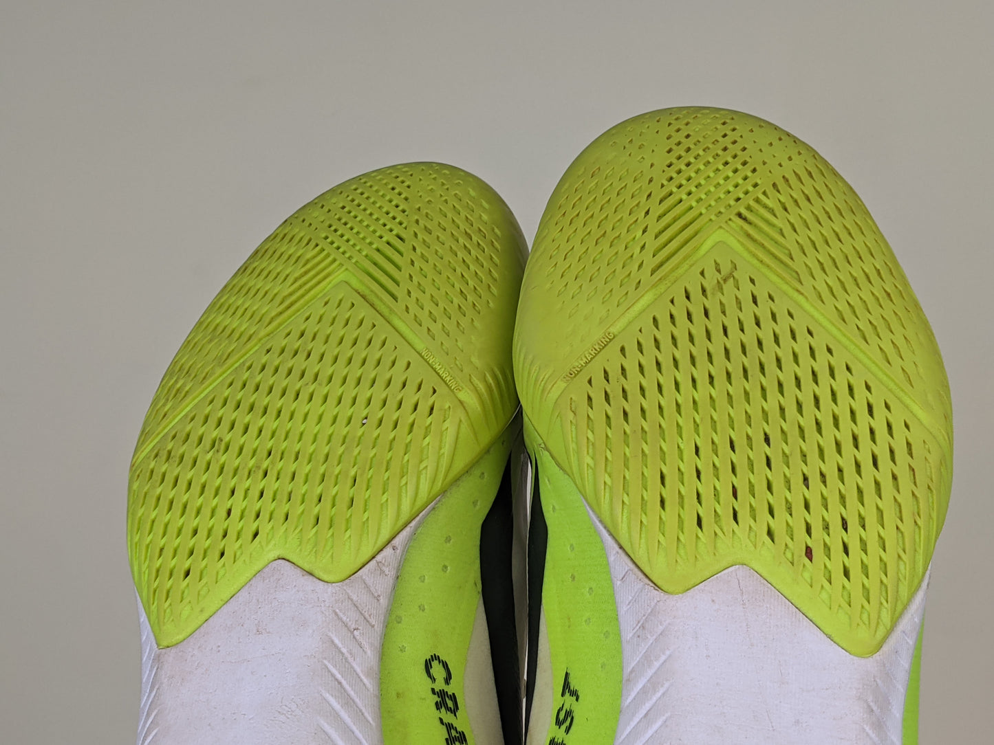 adidas X Crazyfast .3 IN Crazyrush - Footwear White/Core Black/Lucid Lemon