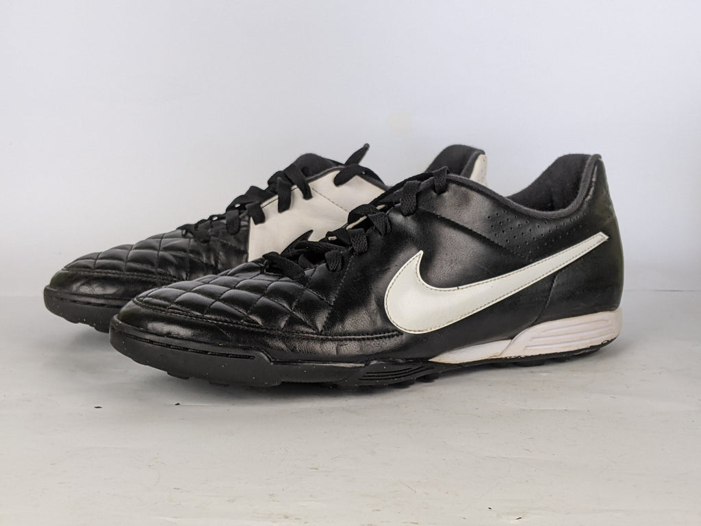 Nike Tiempo Rio II TF Black/White