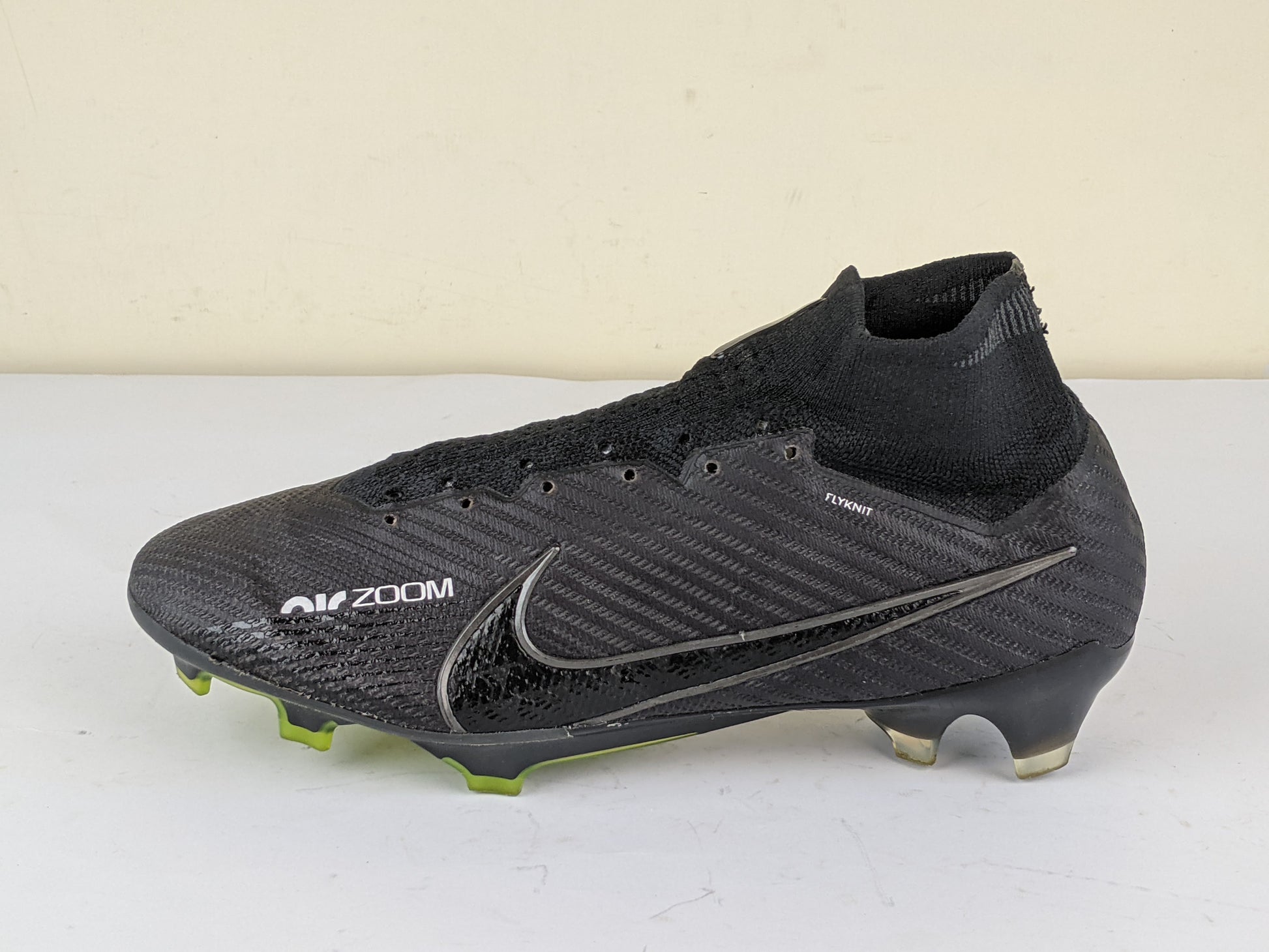 Nike Air Zoom Mercurial Superfly Elite 9 FG - Black/Dark Smoke Grey/Summit White/Volt