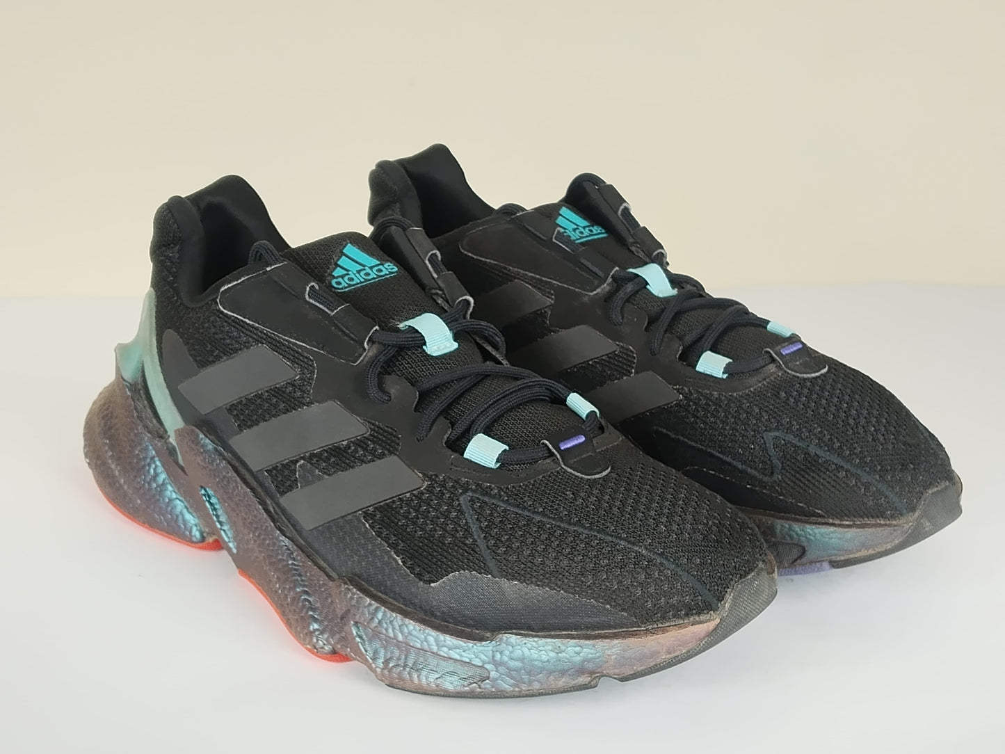 adidas X9000L4 'Black Pulse Aqua'