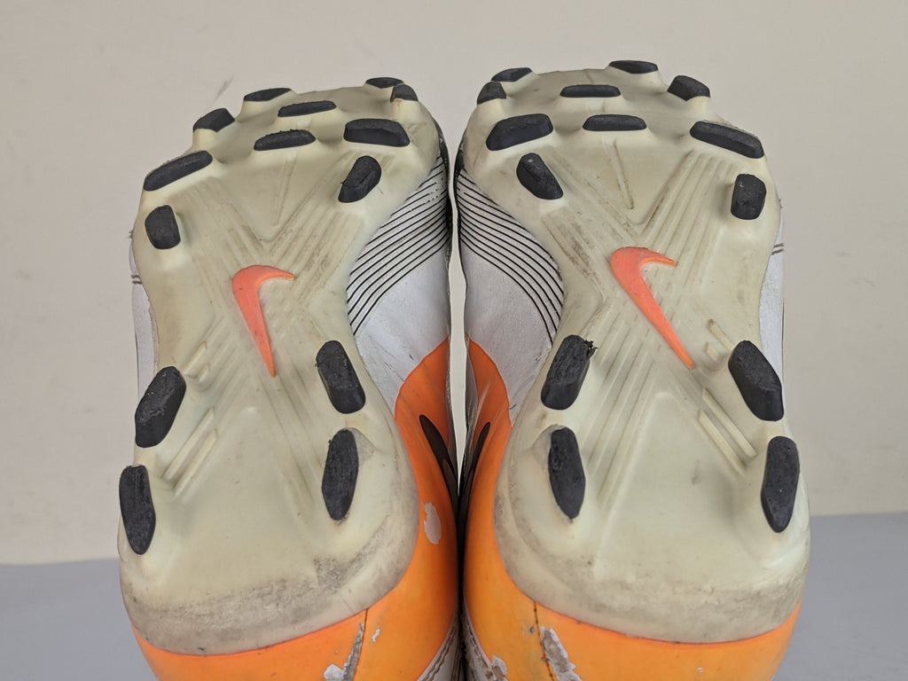 Nike Total90 Shoot IV FG White/Black/Orange Kids