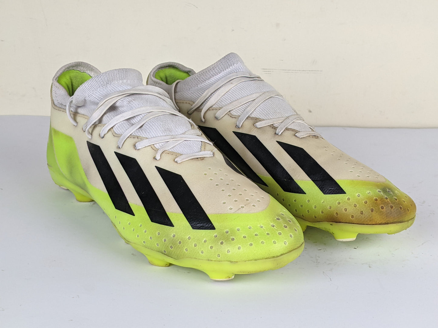 adidas X Crazyfast.3 FG Crazyrush - White/Black/Yellow