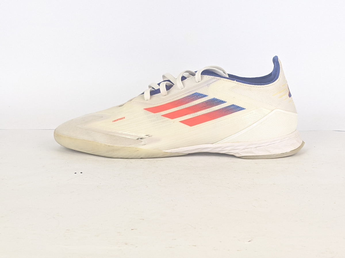 adidas F50 Pro IN Advancement - Footwear White/Solar Red/Lucid Blue