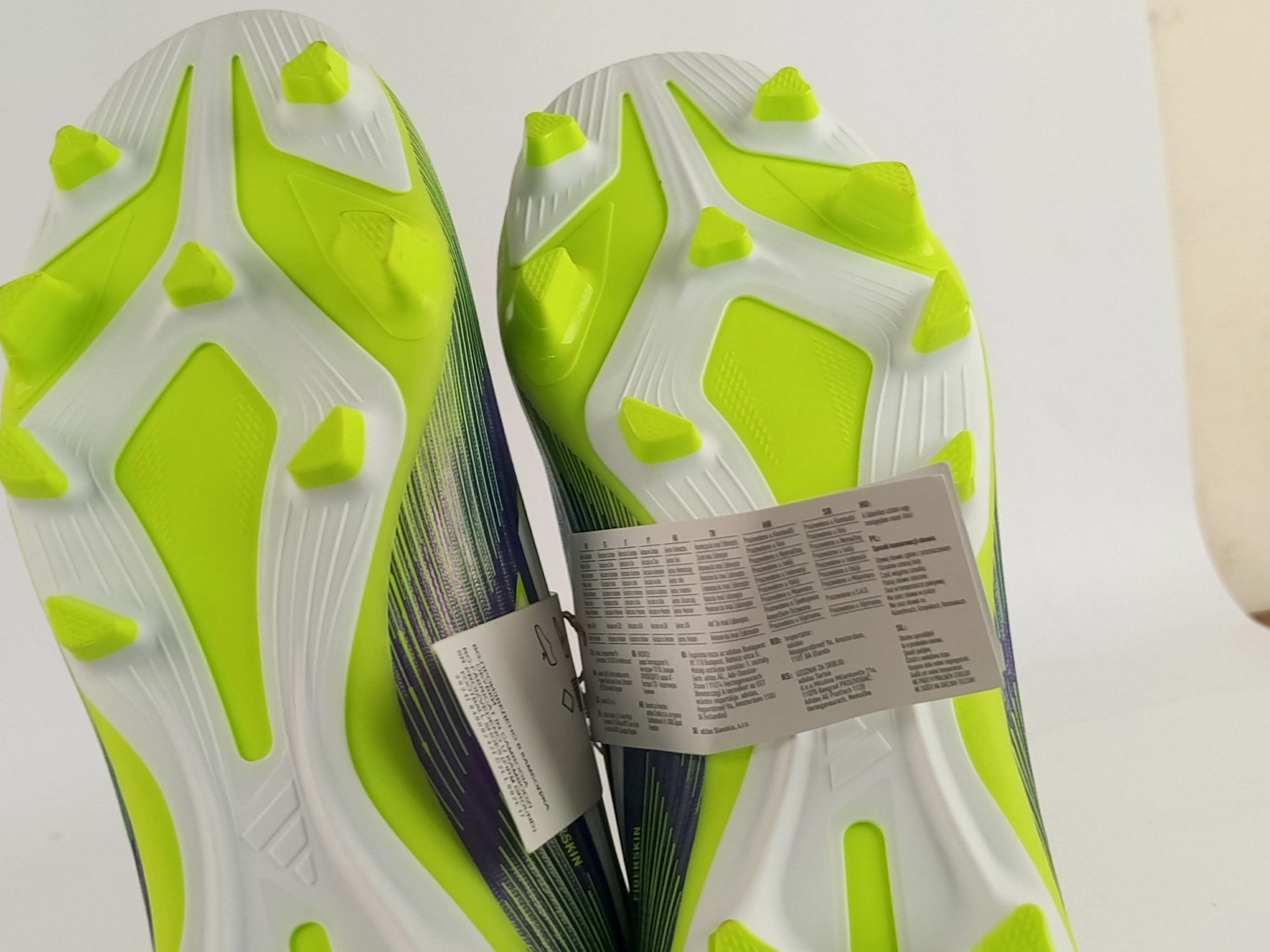 adidas F50 Club FxG Radiant Blaze - Purple Rush/Footwear White/Lucid Lemon (Brand New)