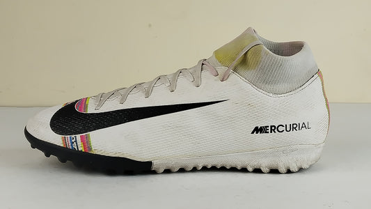 Nike Mercurial Superfly 6 Academy TF LVL UP - Pure Platinum/Black/White