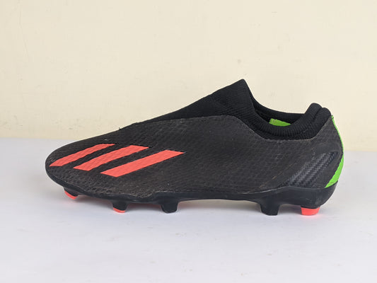 adidas X Speedportal .3 Laceless FG Nightstrike - Core Black/Solar Red/Solar Green