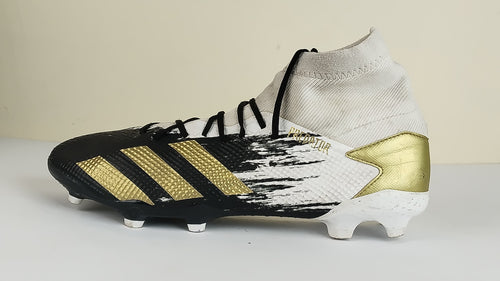 adidas Predator 20.3 FG/AG Inflight - Footwear White/Gold Metallic/Core Black(Slightly Damaged)