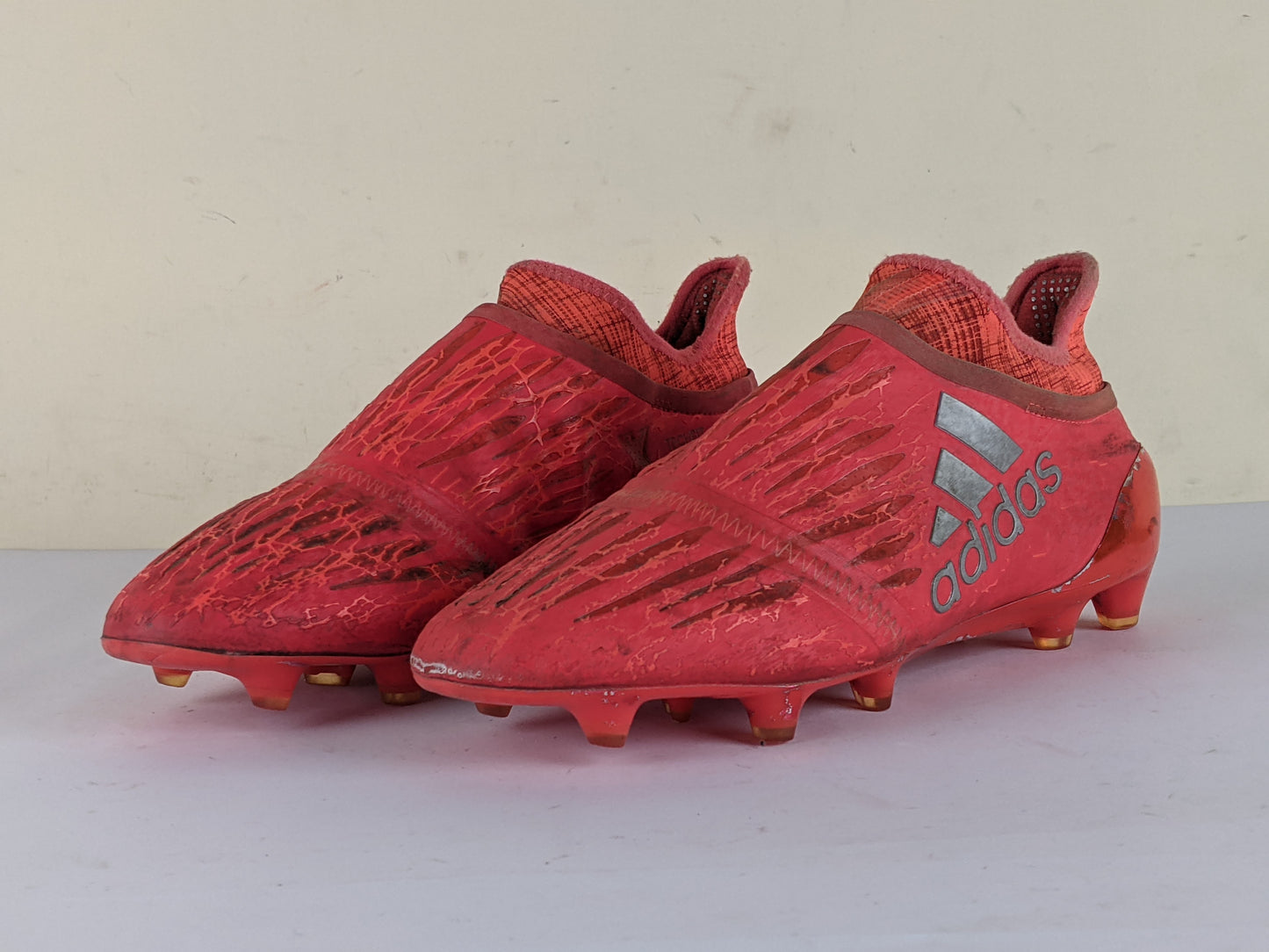 adidas X 16+ PureChaos FG/AG Solar Red/Metallic Silver