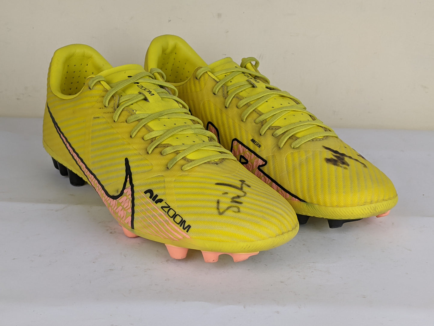 Nike Air Zoom Mercurial Vapor 15 Academy AG Lucent - Yellow Strike/Sunset Glow