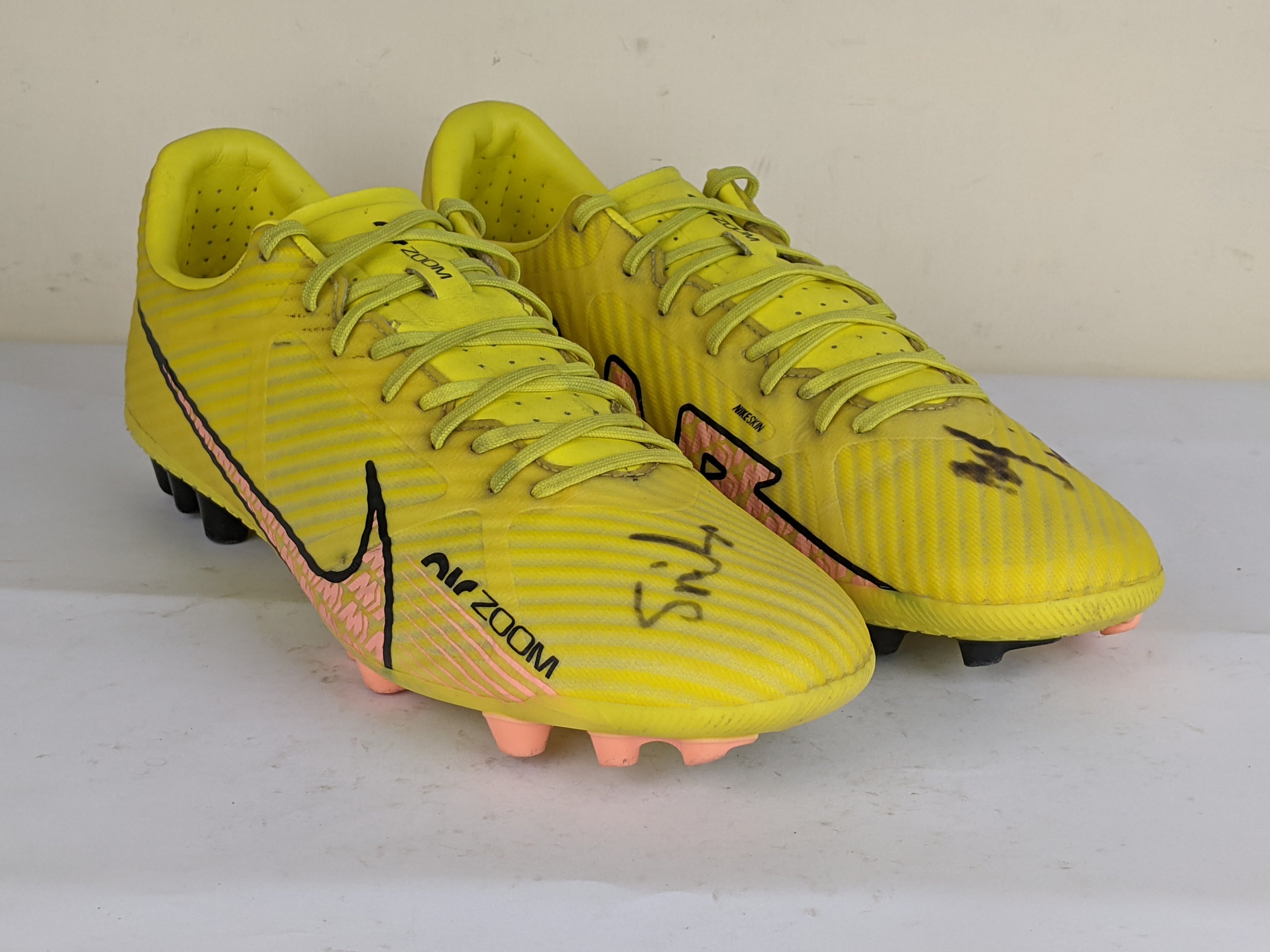 Nike Air Zoom Mercurial Vapor 15 Academy AG Lucent - Yellow Strike/Sunset Glow