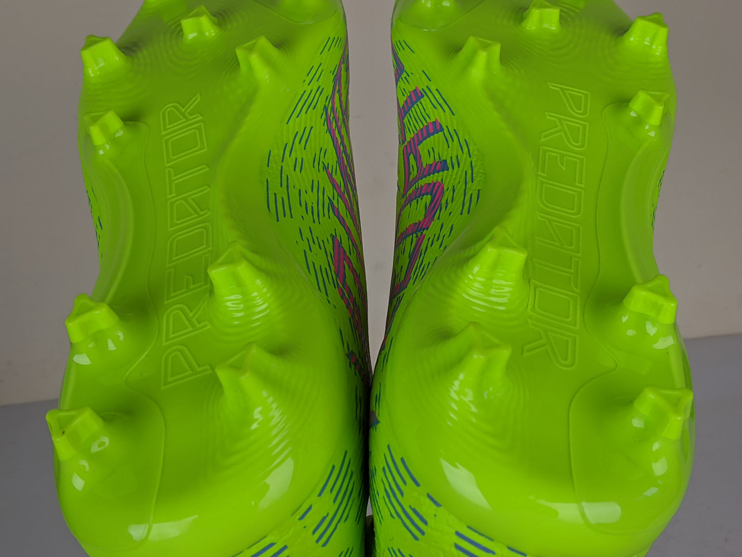 adidas Predator League FG/AG Mystic Victory - Lucid Lemon/Lucid Pink/Blue Fusion (Brand New)