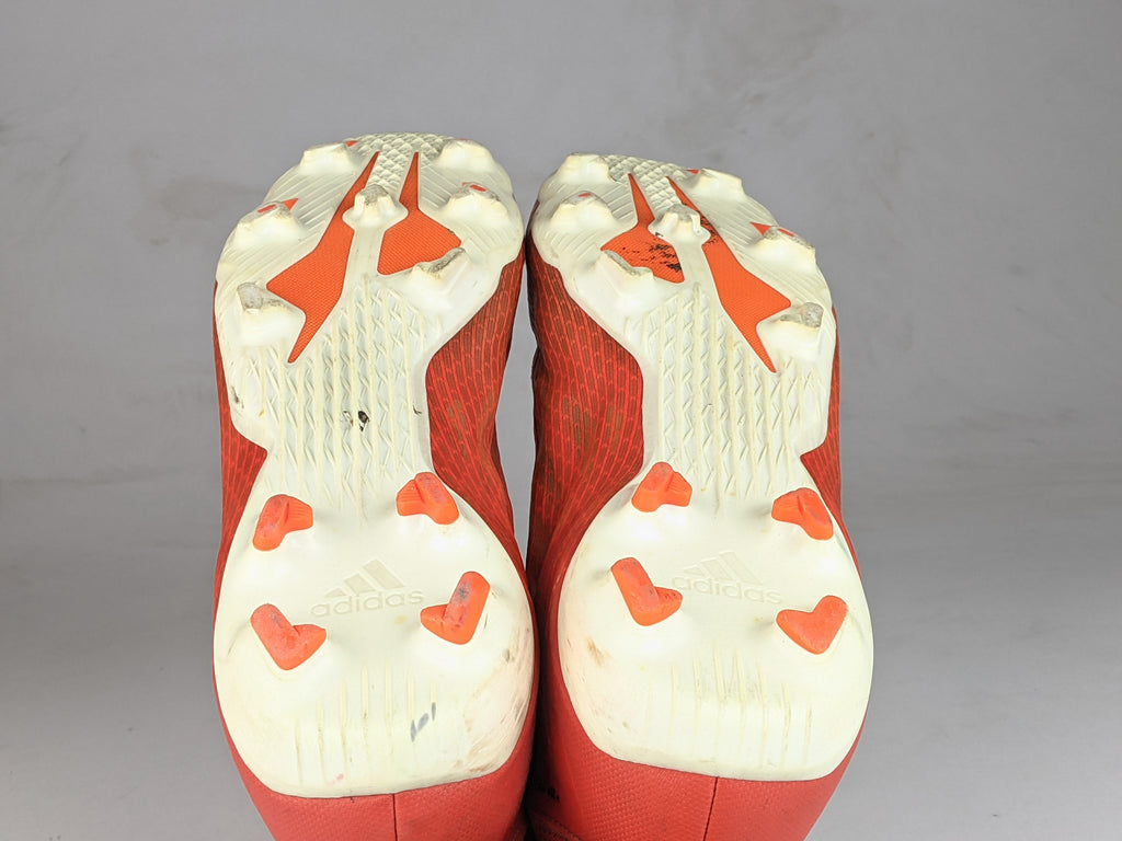 adidas X Speedflow .3 Laceless FG Meteorite - Red/Core Black/Solar Red