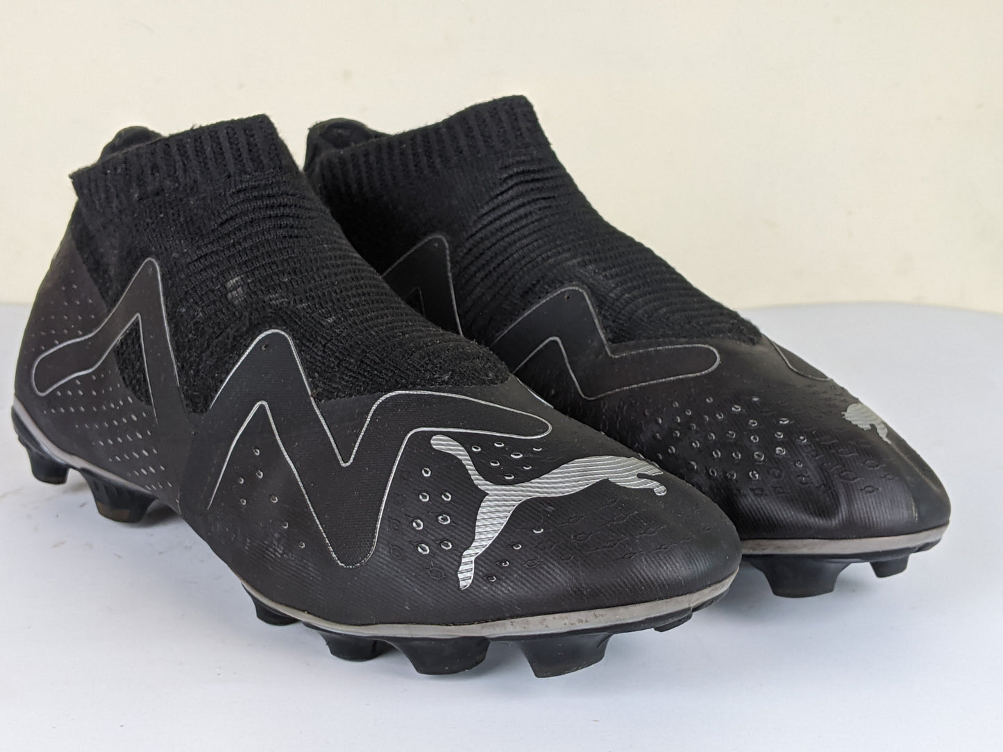 PUMA Future Match + Laceless FG/AG Eclipse - Black/Silver