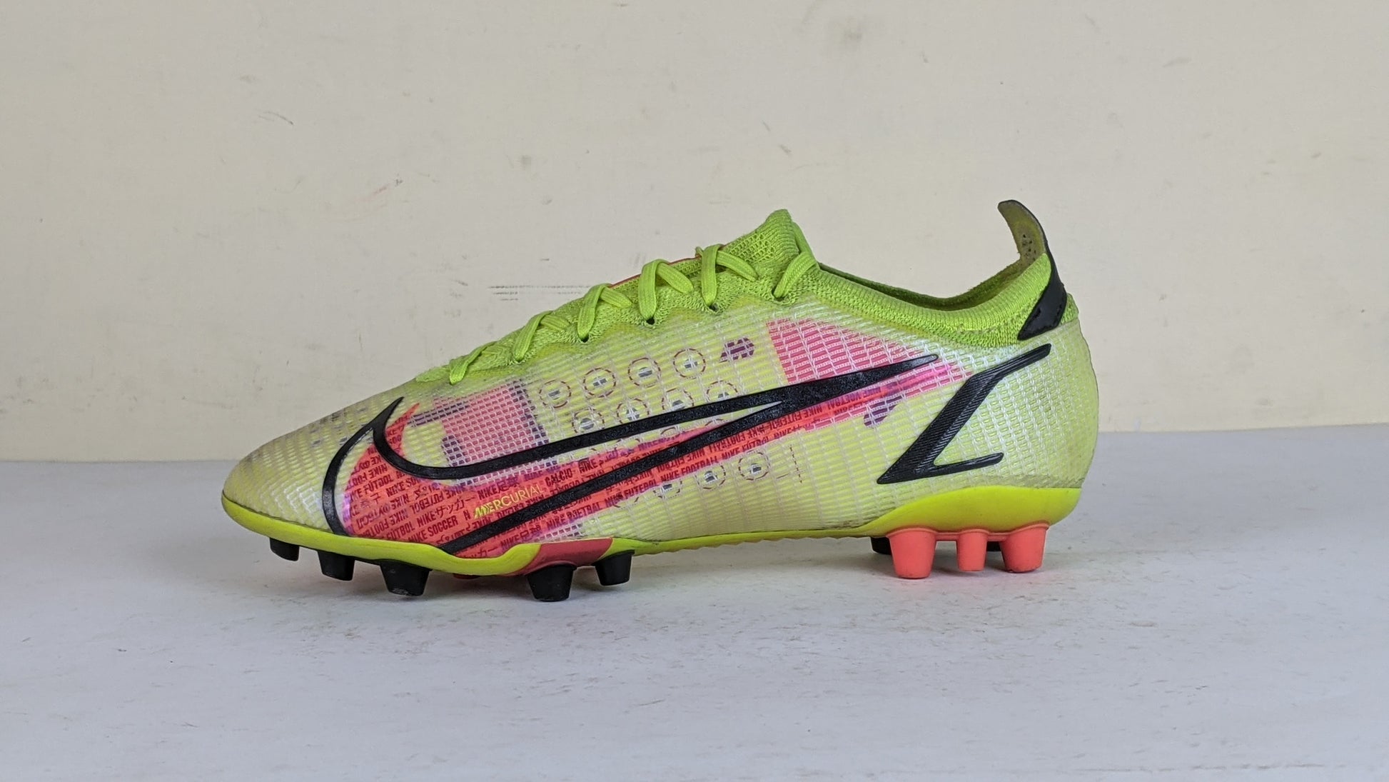 Nike Mercurial Vapor 14 Elite AG-PRO Motivation - Volt/Bright Crimson/Black