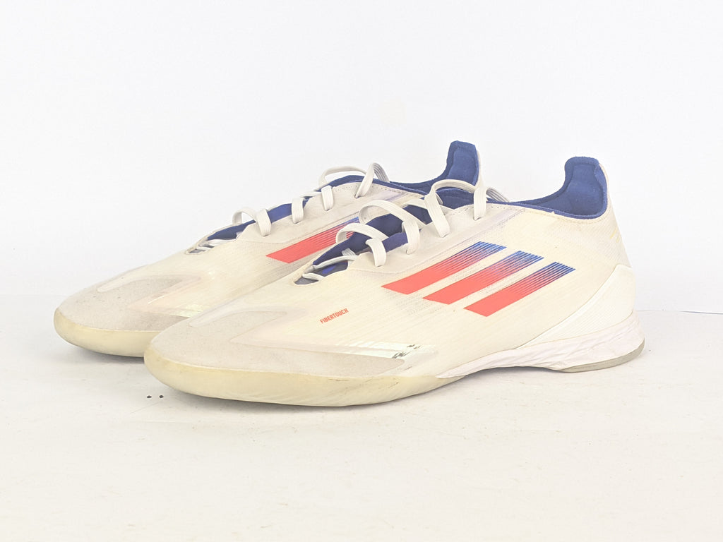 adidas F50 Pro IN Advancement - Footwear White/Solar Red/Lucid Blue
