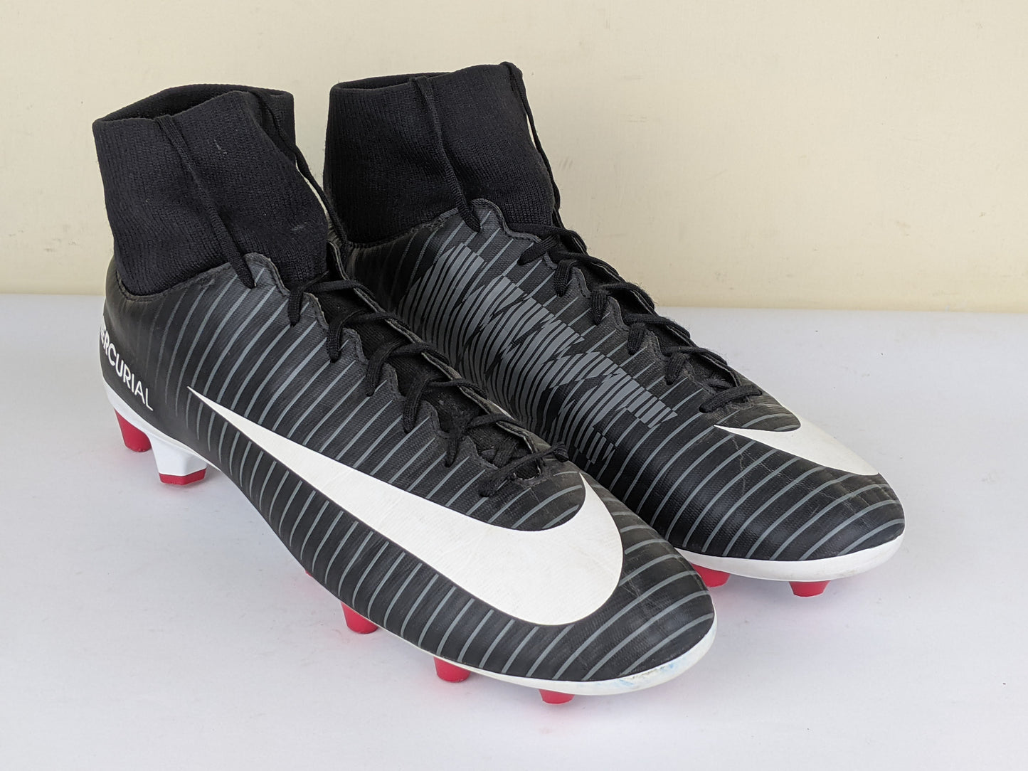 Nike Mercurial Victory VI DF AG-PRO Pitch Dark - Black/White/University Red