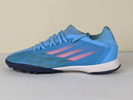 adidas X Speedflow .3 TF Sapphire Edge - Sky Rush/Shock Pink/Footwear White