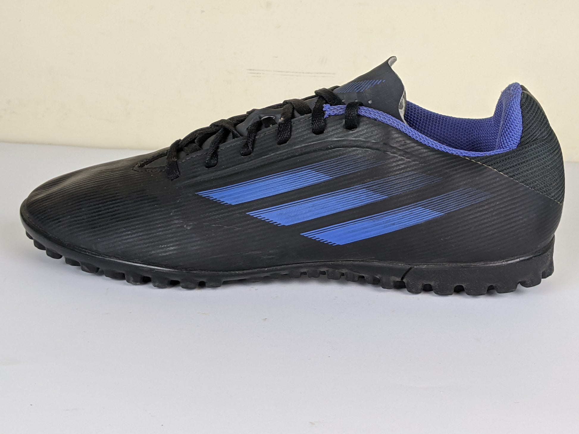 adidas X Speedflow.4 TF 'Core Black / Sonic Ink / Solar Yellow