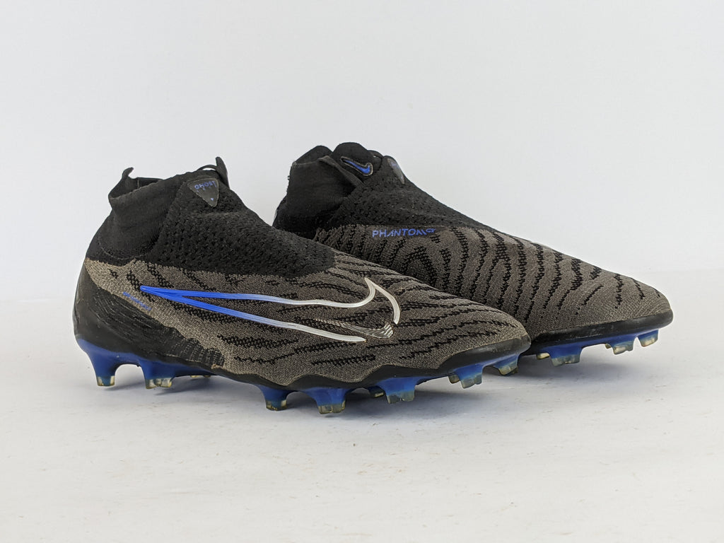 Nike Phantom GX Elite DF FG Shadow - Black/Chrome/Blue